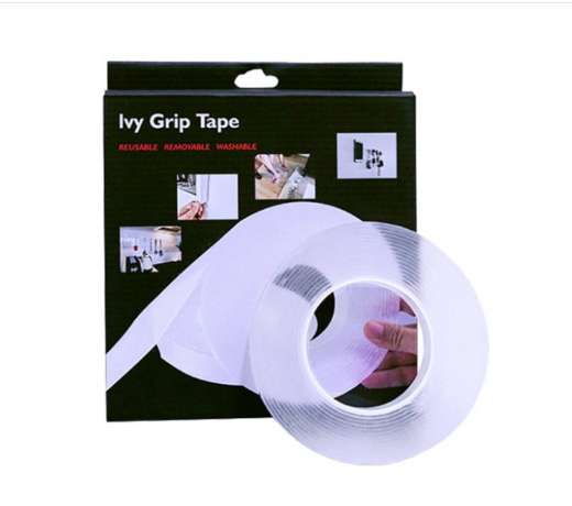Многоразовая крепежная лента гелиевая на любые поверхности UKC Ivy Grip Tape 1 м прозрачная, Прозрачный
Многоразовая крепежная лента гелиевая на любые поверхности UKC Ivy Grip Tape 1 м прозрачная, Прозрачный