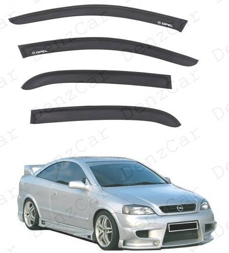 Ветровики Opel Astra G Sd/Hb 5d 1998-2009(на скотче)\Дефлекторы окон Опель Астра Джи седан\хетчбек
Ветровики Opel Astra G Sd/Hb 5d 1998-2009(на скотче)\Дефлекторы окон Опель Астра Джи седан\хетчбек