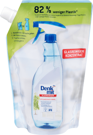 Концентрированное средство для чистки стекла Denkmit Glasreiniger Nachfüllpack -запаска 0,333мл
Концентрированное средство для чистки стекла Denkmit Glasreiniger Nachfüllpack -запаска 0,333мл