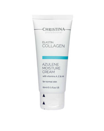 Christina Elastin Collagen Azulene Moisture Cream Увлажняющий азуленовый крем с коллагеном для нормальной кожи
Christina Elastin Collagen Azulene Moisture Cream Увлажняющий азуленовый крем с коллагеном для нормальной кожи