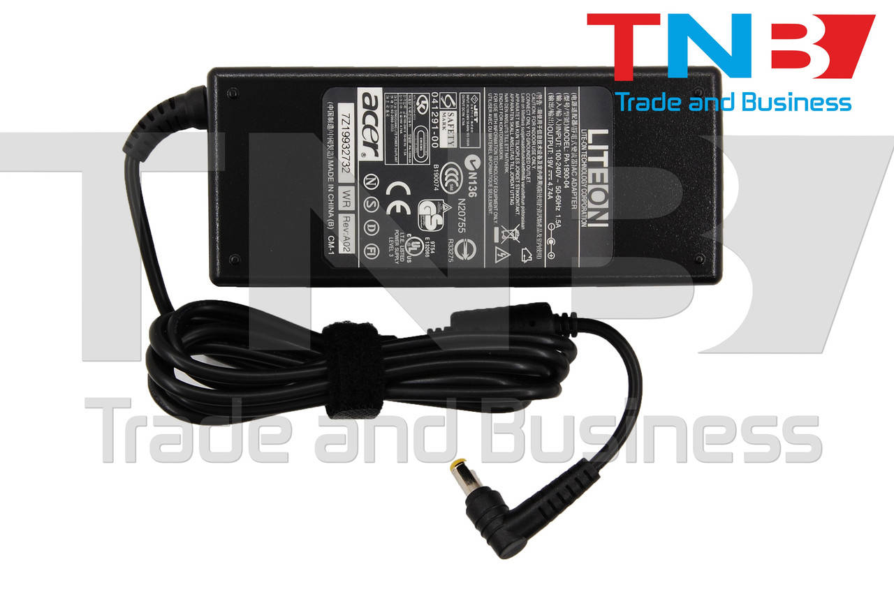 Блок питания ACER 5745 5750 5755 5760 5810 5820 5830 5910 5920 5925 5930 5935 19V/4.74/90W 100% ОРИГИНАЛ
Блок питания ACER 5745 5750 5755 5760 5810 5820 5830 5910 5920 5925 5930 5935 19V/4.74/90W 100% ОРИГИНАЛ