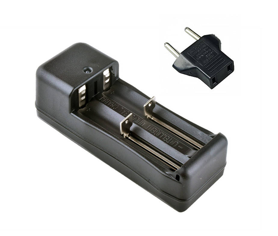 Универсальное зарядное устройство для Li-ion аккумуляторов (2 x 18650 / 14500 / 10440 / AA / AAA)
Универсальное зарядное устройство для Li-ion аккумуляторов (2 x 18650 / 14500 / 10440 / AA / AAA)