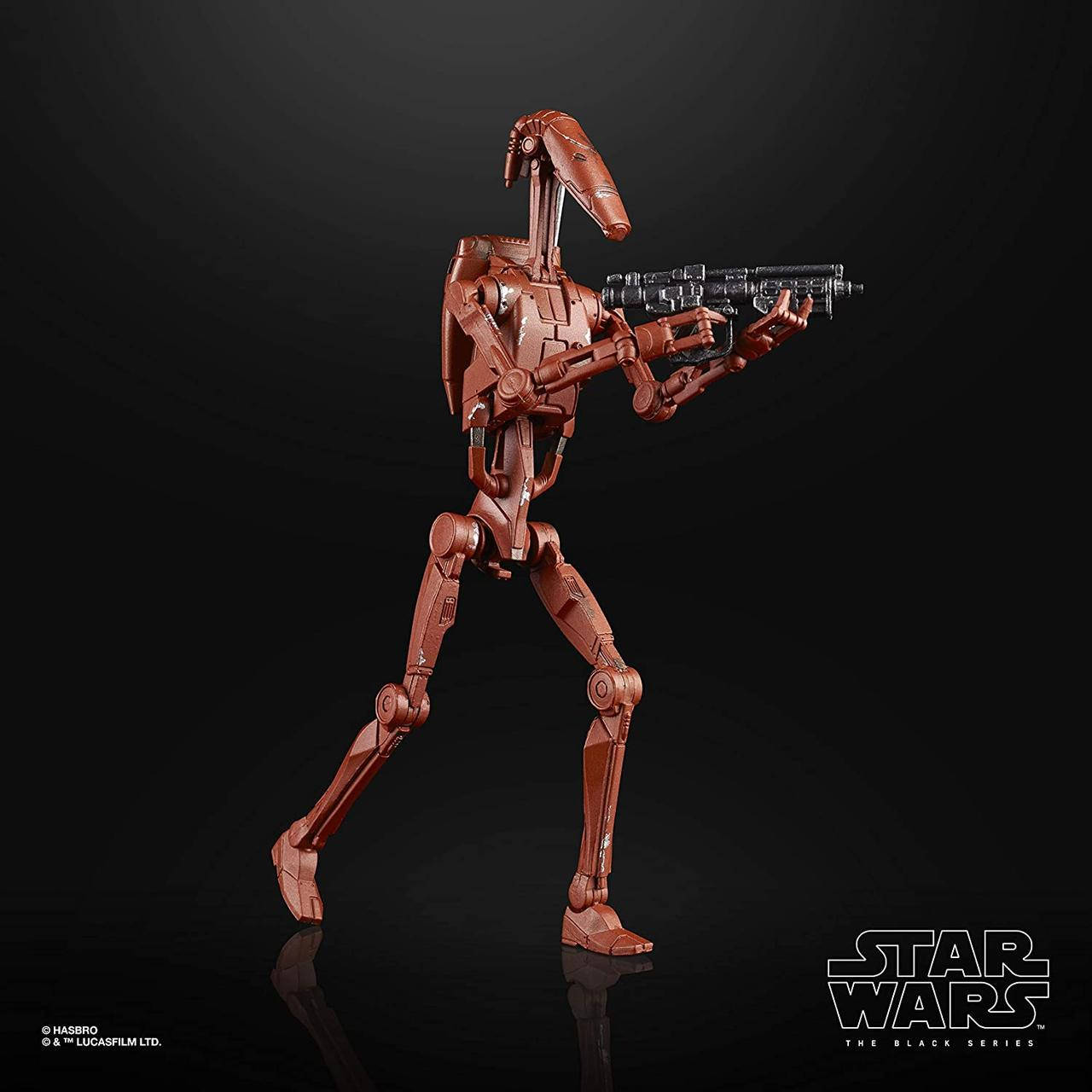 Фигурка Боевой дроид серии Black Джеонозис Звездные Войны Star Wars The Black Series Battle Droid Geonosis
Фигурка Боевой дроид серии Black Джеонозис Звездные Войны Star Wars The Black Series Battle Droid Geonosis
