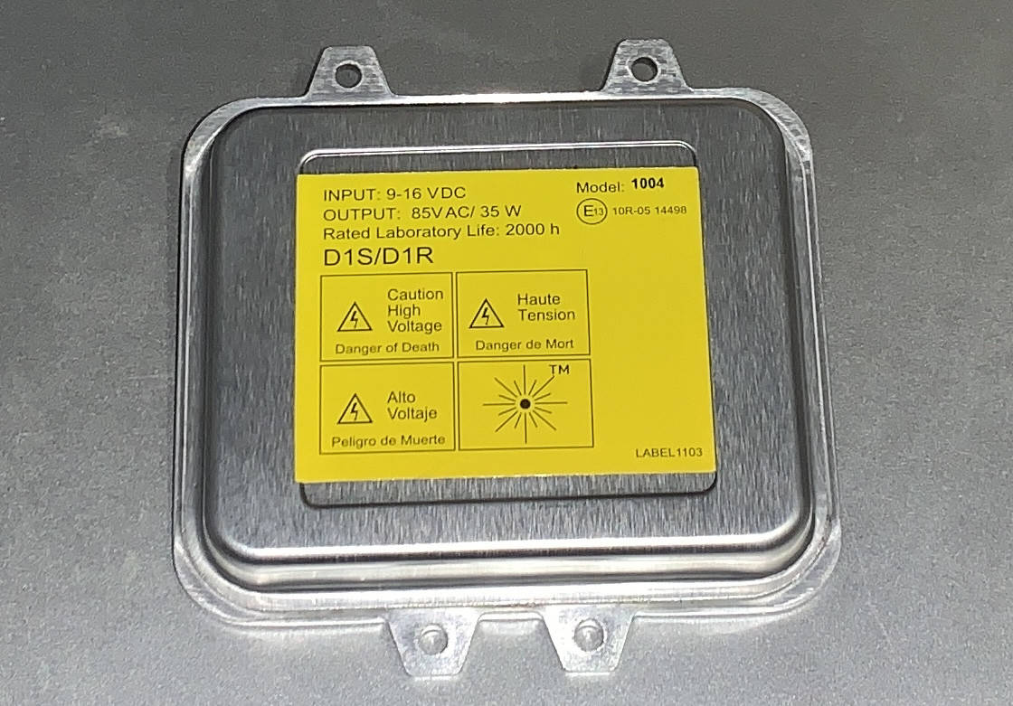 Штатный оригинальный блок розжига ксенона Magnetti Marelli 5DV 009 720-00, 5DV009720001 Opel Insignia
Штатный оригинальный блок розжига ксенона Magnetti Marelli 5DV 009 720-00, 5DV009720001 Opel Insignia