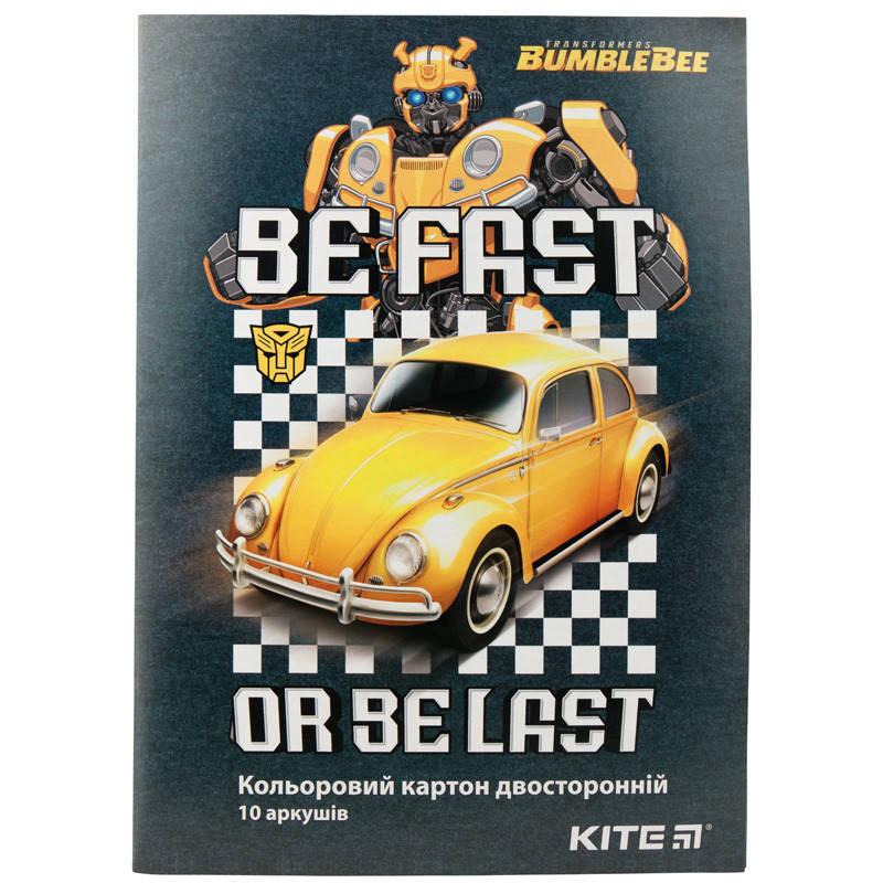 Картон цветной двухсторонний Kite 10листов 10цветов А4 Transformers 
Картон цветной двухсторонний Kite 10листов 10цветов А4 Transformers