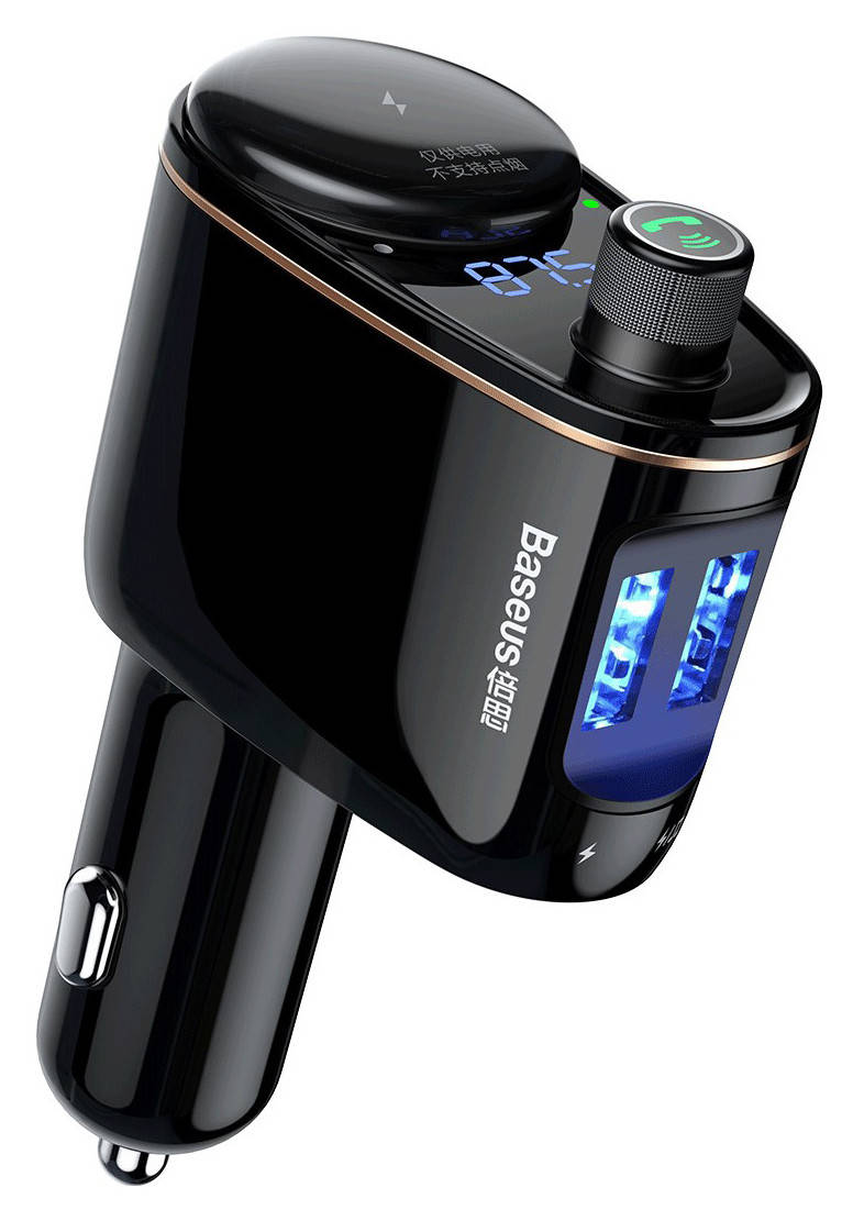 FM-трансмиттер (модулятор) в машину Baseus Lokomotive S-06 Bluetooth Черный (CCALL-RH01)
FM-трансмиттер (модулятор) в машину Baseus Lokomotive S-06 Bluetooth Черный (CCALL-RH01)