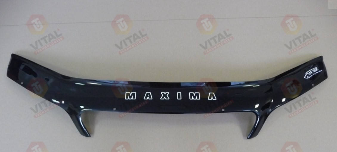 Дефлектор капота VT52 (мухобойка) Nissan Maxima QX A33 2000-2005 Cefiro, Vip Tuning, NS48
Дефлектор капота VT52 (мухобойка) Nissan Maxima QX A33 2000-2005 Cefiro, Vip Tuning, NS48