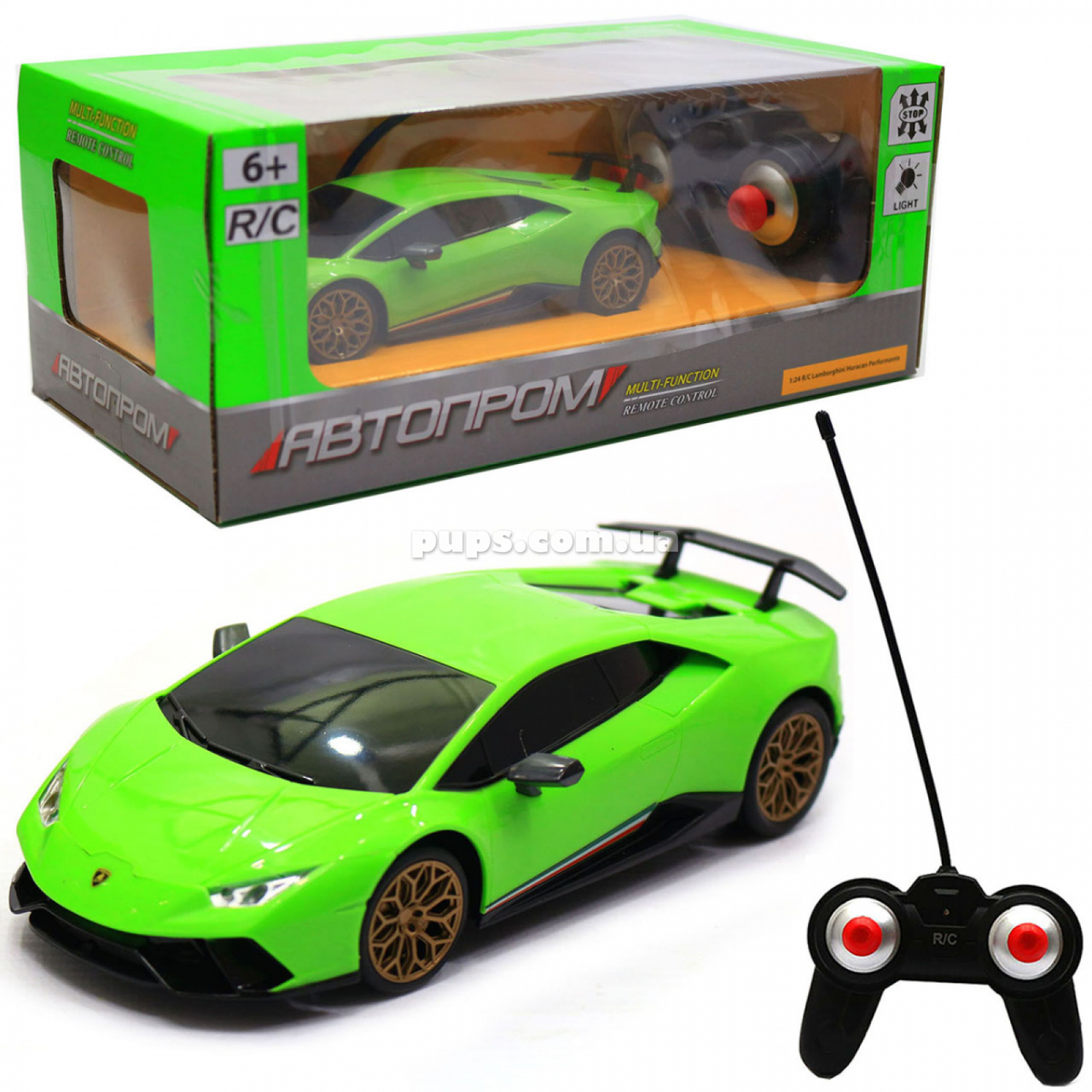 Машинка игровая автопром на радиоуправлении Lamborghini Huracan (Ламборджини Хуракан) зеленый (8828)
Машинка игровая автопром на радиоуправлении Lamborghini Huracan (Ламборджини Хуракан) зеленый (8828)