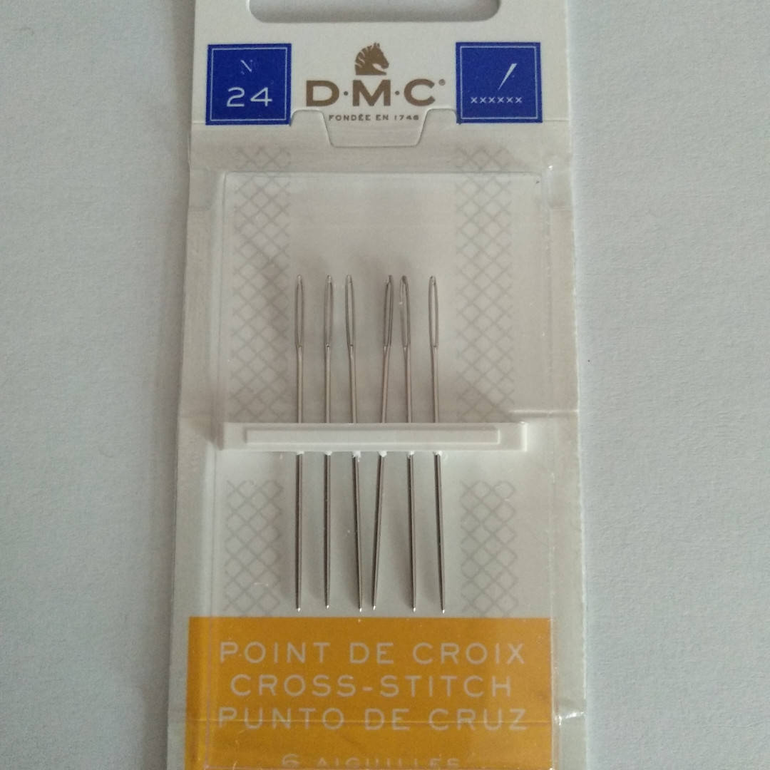 Набір голок для вишивки нитками номер 24
Набір голок для вишивки нитками номер 24