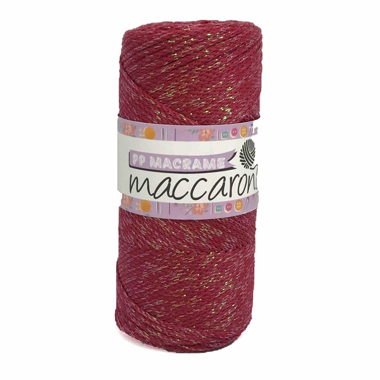 Полипропиленовый шнур с люрексом PP GLITTER MACRAME Maccaroni 2-3 мм ,красный с перламутром
Полипропиленовый шнур с люрексом PP GLITTER MACRAME Maccaroni 2-3 мм ,красный с перламутром