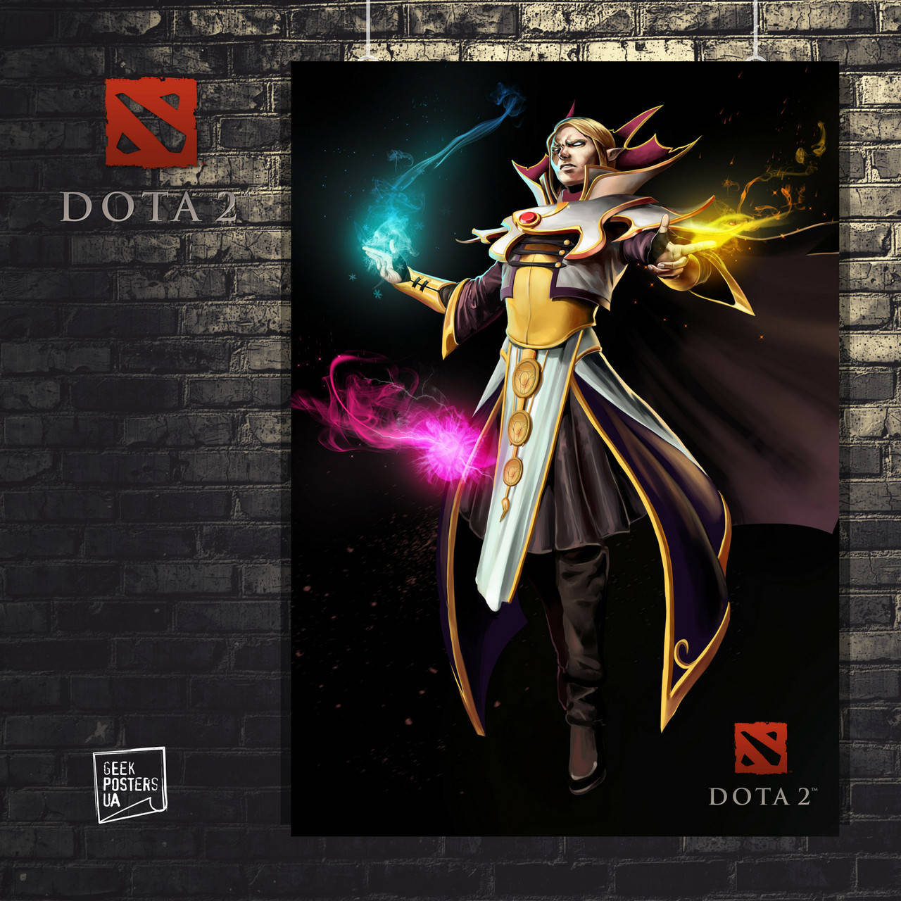 Плакат "Дота 2, Инвокер, Dota 2, Invoker" (p-2318). Размер 60x42см (A2). Глянцевая бумага
Плакат "Дота 2, Инвокер, Dota 2, Invoker" (p-2318). Размер 60x42см (A2). Глянцевая бумага