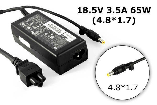 Блок питания для ноутбука HP Compaq 500 510 530 550 610 615 620 625 6720s dv2500 dv6102 dv6220 18.5V 3.5A 65W
Блок питания для ноутбука HP Compaq 500 510 530 550 610 615 620 625 6720s dv2500 dv6102 dv6220 18.5V 3.5A 65W