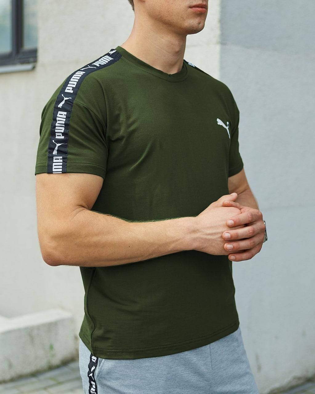 Мужская Футболка Puma с Лампасами в Хаки Цвете | Зеленая Футболка Пума с Лампасом на Лето XL
Мужская Футболка Puma с Лампасами в Хаки Цвете | Зеленая Футболка Пума с Лампасом на Лето XL