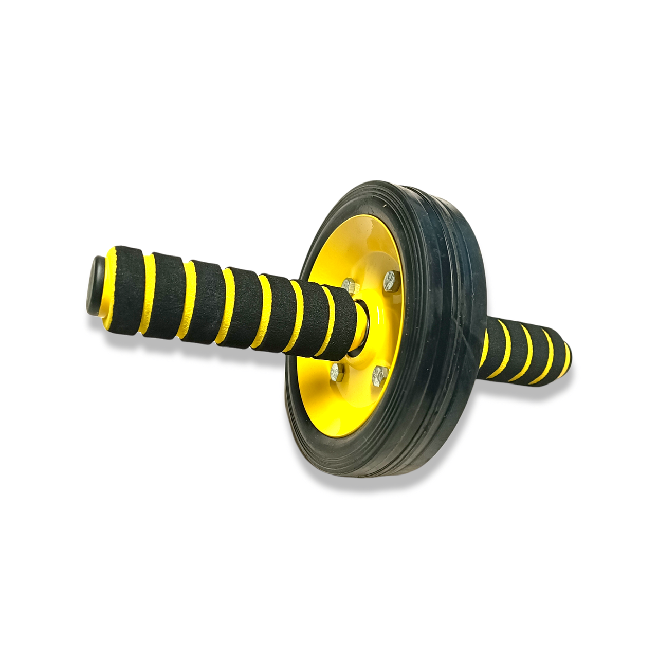 Гимнастический ролик для пресса, одинарный, желтый
Гимнастический ролик для пресса, одинарный, желтый