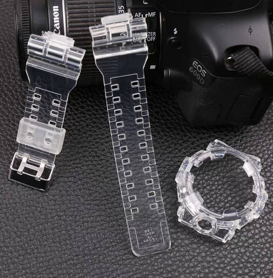 Ремешок, безель (рант) для часов Casio G-SHOCK GA-700 / 710 / 735/ Черный Прозрачный
Ремешок, безель (рант) для часов Casio G-SHOCK GA-700 / 710 / 735/ Черный Прозрачный