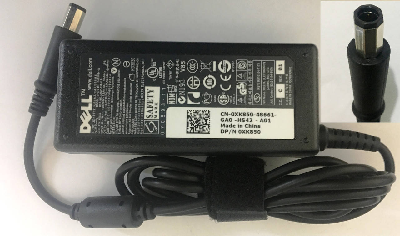 Блок живлення для ноутбука Dell 65W 19.5V 3.34A разъем 7.4/5.0 Octagon (pin inside) (PA-21)
Блок живлення для ноутбука Dell 65W 19.5V 3.34A разъем 7.4/5.0 Octagon (pin inside) (PA-21)