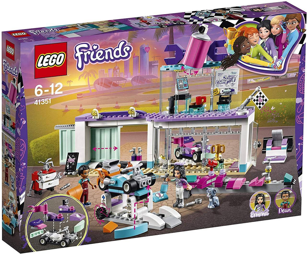 Конструктор LEGO 41351 Friends Майстерня з тюнінгу автомобілів 413 дет (ЛЕГО Френдс Майстерня по тюнінгу )
Конструктор LEGO 41351 Friends Майстерня з тюнінгу автомобілів 413 дет (ЛЕГО Френдс Майстерня по тюнінгу )