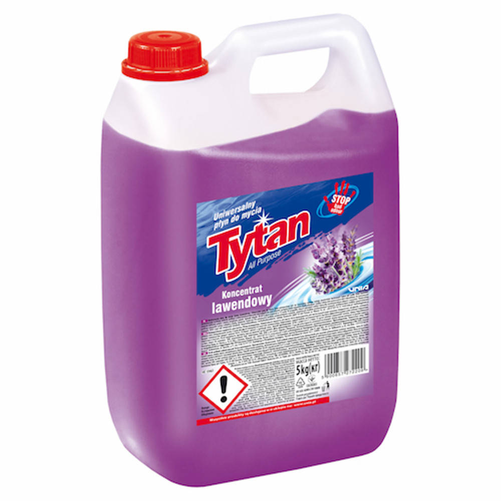 Средство для мытья универсальное Tytan Лаванда, 5 кг
Средство для мытья универсальное Tytan Лаванда, 5 кг