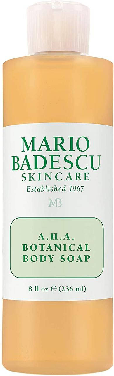 Жидкое мыло для тела с кислотами и эффектом эксфолиации Mario Badescu A.H.A. Botanical Body Soap 236 мл
Жидкое мыло для тела с кислотами и эффектом эксфолиации Mario Badescu A.H.A. Botanical Body Soap 236 мл