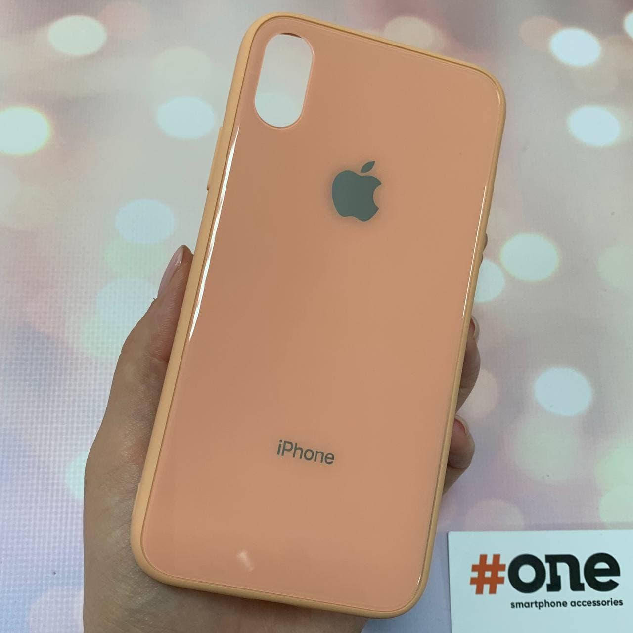 Чехол для iPhone X Xs стеклянный плотный чехол с логотипом на телефон айфон х 10 оранжевый GSS
Чехол для iPhone X Xs стеклянный плотный чехол с логотипом на телефон айфон х 10 оранжевый GSS