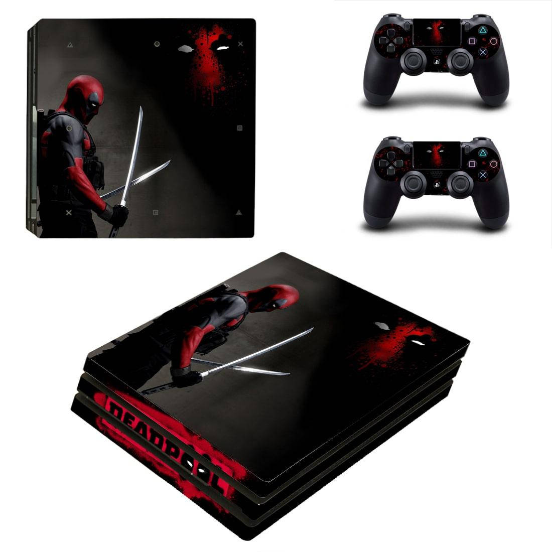 Виниловые наклейки на PS4 PRO и Dualshock Deadpool Sony PlayStation 4 Custom Skin Playsole Games (PG007)
Виниловые наклейки на PS4 PRO и Dualshock Deadpool Sony PlayStation 4 Custom Skin Playsole Games (PG007)