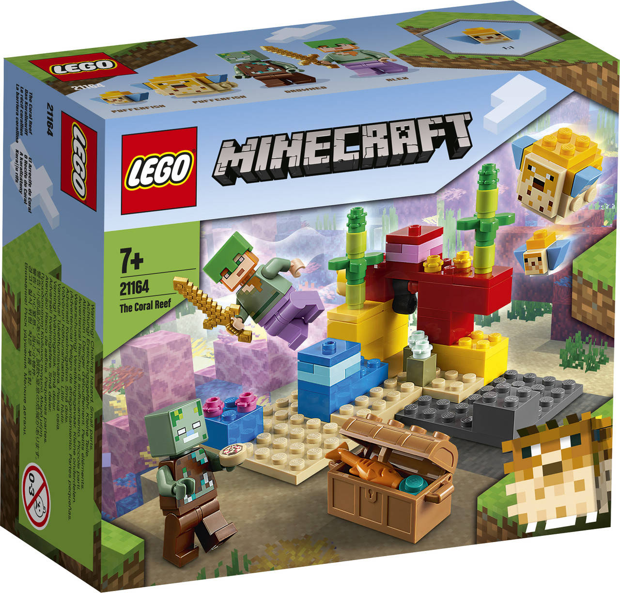 Конструктор LEGO 21164 Minecraft Коралловый риф на 92 детали | Лего майнкрафт оригинальный набор, Разные цвета
Конструктор LEGO 21164 Minecraft Коралловый риф на 92 детали | Лего майнкрафт оригинальный набор, Разные цвета