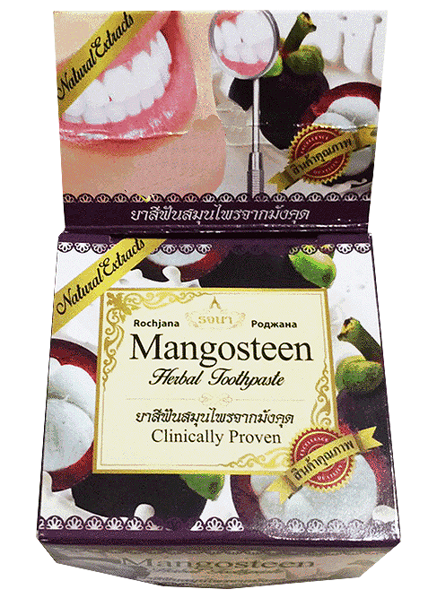 Отбеливающая зубная паста с экстрактом Мангостина Mangosteen Herbal Toothpaste
Отбеливающая зубная паста с экстрактом Мангостина Mangosteen Herbal Toothpaste