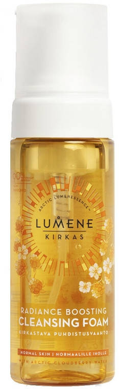 Очищающая пенка для умывания LUMENE KIRKAS с эффектом сияния для нормальной и комбинированной кожи 150 мл
Очищающая пенка для умывания LUMENE KIRKAS с эффектом сияния для нормальной и комбинированной кожи 150 мл