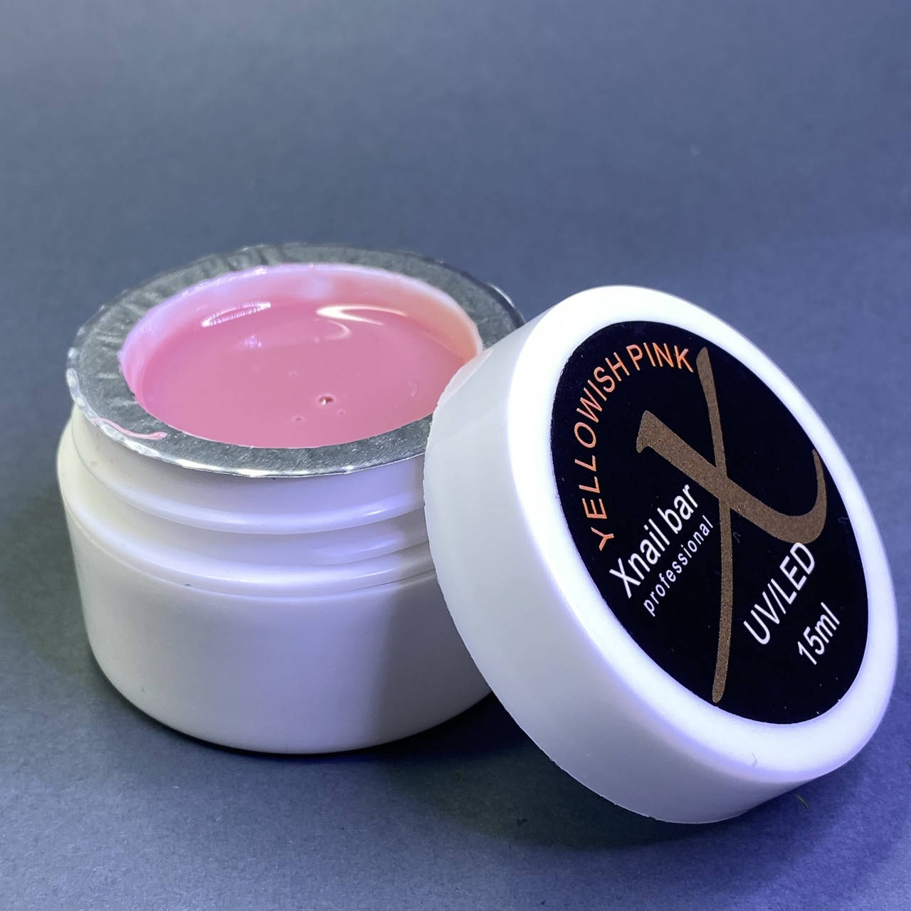 Гель камуфляж для наращивания ногтей X Nail Bar Professional Yellowish Pink 15 мл, Розовый
Гель камуфляж для наращивания ногтей X Nail Bar Professional Yellowish Pink 15 мл, Розовый