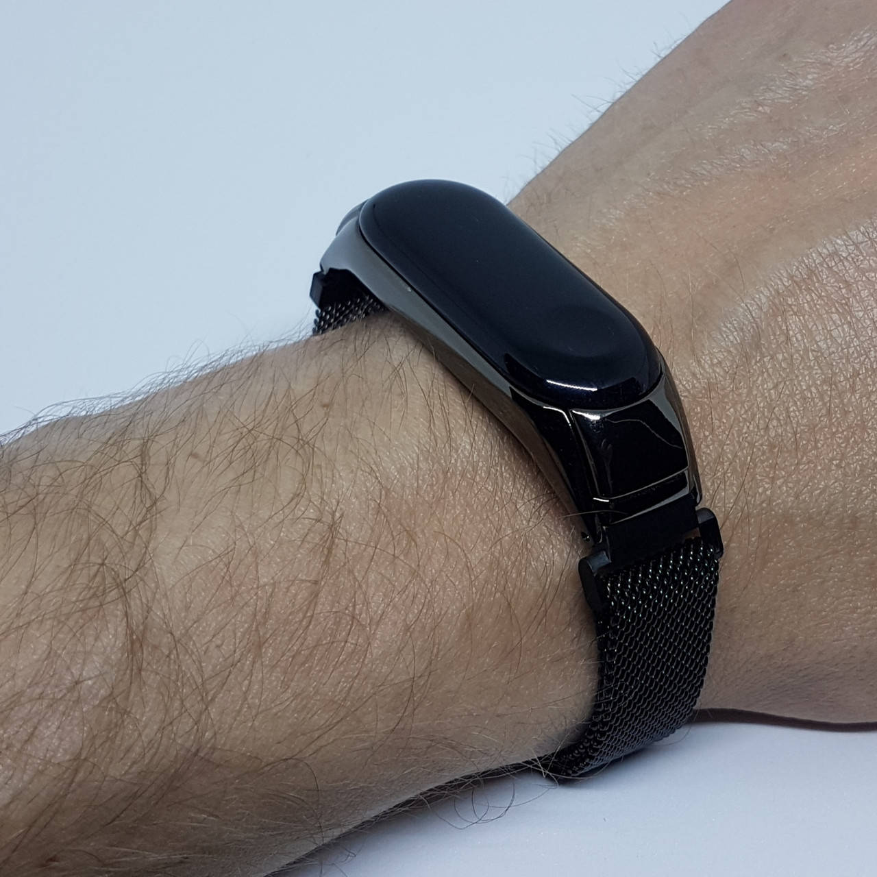 Металевий ремінець MiHold для Xiaomi Mi Band 3. Міланська петля. Магнітне кріплення. Чорний
Металевий ремінець MiHold для Xiaomi Mi Band 3. Міланська петля. Магнітне кріплення. Чорний