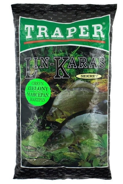 Прикормка Traper Secret Series Lin-Karas Green (Линь-Карась зелёный марципан) 1кг "Оригинал"
Прикормка Traper Secret Series Lin-Karas Green (Линь-Карась зелёный марципан) 1кг "Оригинал"