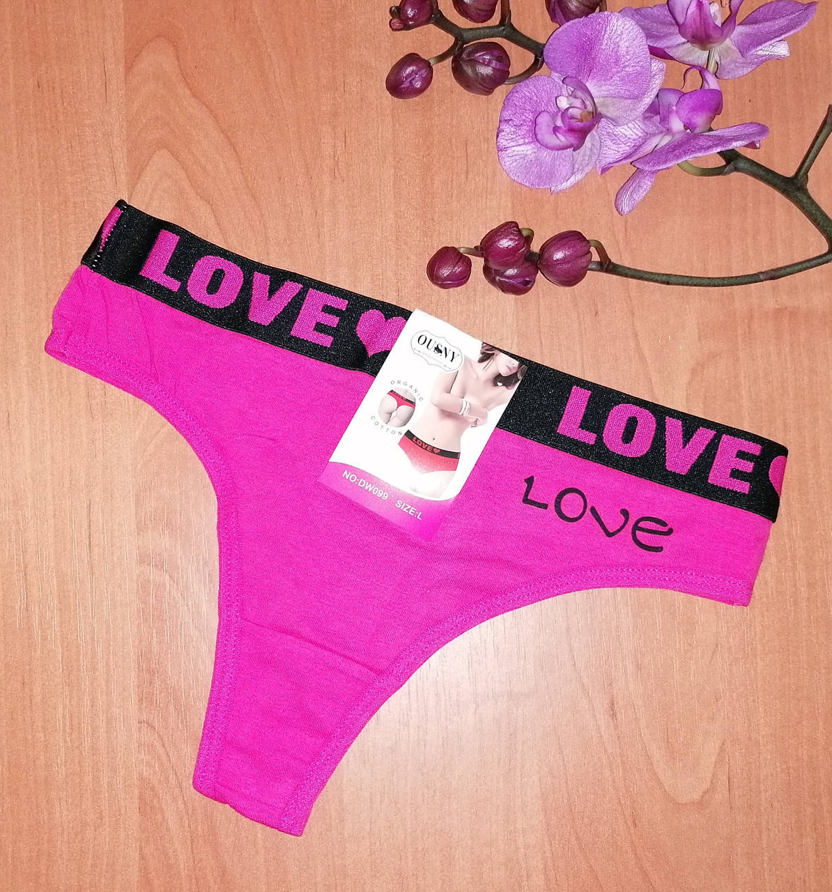 Трусики тонг женские LOVE хлопок 48-50 (2ХL) размер. Женское нижнее бельё. Стринги, Разные цвета
Трусики тонг женские LOVE хлопок 48-50 (2ХL) размер. Женское нижнее бельё. Стринги, Разные цвета