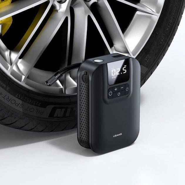 Портативный насос компрессор для автомобиля USAMS US-ZB215 Mini Car Air Pump 5000mAh black
Портативный насос компрессор для автомобиля USAMS US-ZB215 Mini Car Air Pump 5000mAh black