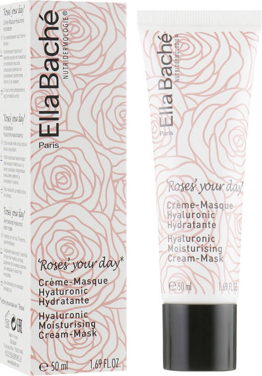 Ella Bache Roses' Your Day Hyaluronic Moisturising Cream-Mask Гиалуроник розовая крем-маска увлажняющая 30 мл
Ella Bache Roses' Your Day Hyaluronic Moisturising Cream-Mask Гиалуроник розовая крем-маска увлажняющая 30 мл