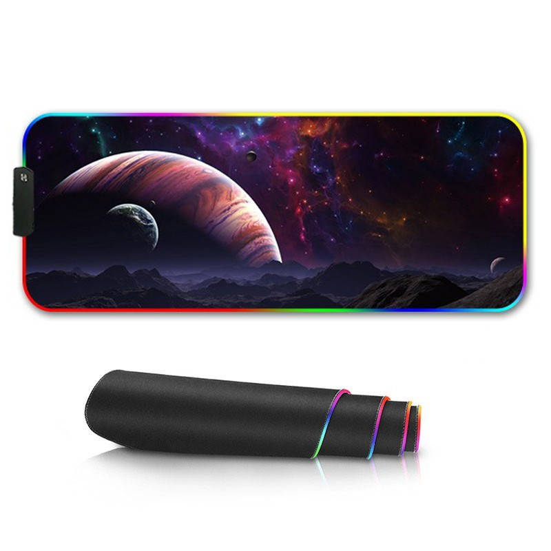 Игровой коврик для мыши с подсветкой большой 80х30 см LED PAD SPACE XL (MP-25183), Черный
Игровой коврик для мыши с подсветкой большой 80х30 см LED PAD SPACE XL (MP-25183), Черный