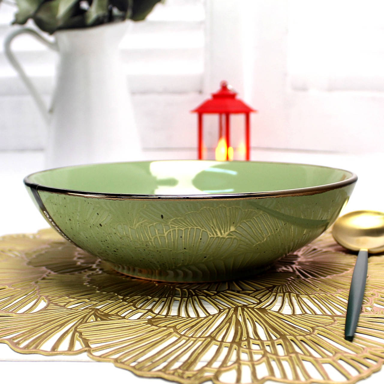 Суповая зелёная тарелка 20 см Ardesto Bagheria Pastel green, Зелёный
Суповая зелёная тарелка 20 см Ardesto Bagheria Pastel green, Зелёный