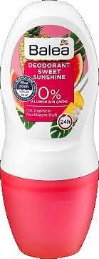 Balea Deo Roll-on Sweet Sunshine женский шариковый дезодорант c тропическим фруктовым ароматом 50 мл
Balea Deo Roll-on Sweet Sunshine женский шариковый дезодорант c тропическим фруктовым ароматом 50 мл