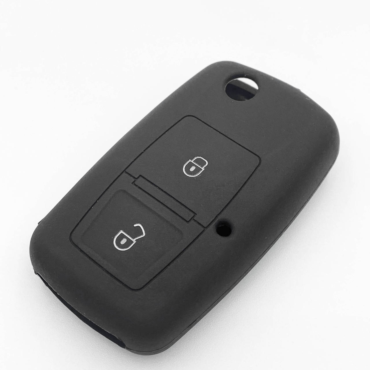 Силиконовый чехол для ключа VW, Skoda, Seat 2 кнопки, Желтый 
Силиконовый чехол для ключа VW, Skoda, Seat 2 кнопки, Желтый