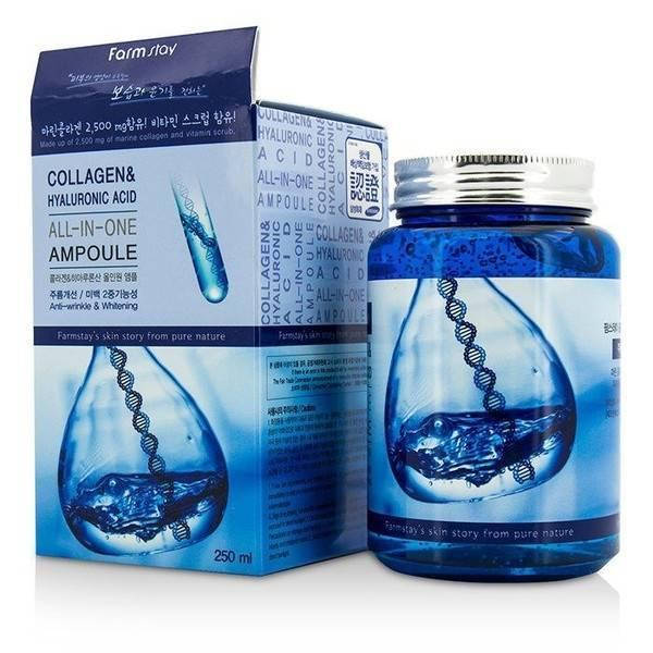 Сыворотка Ампульная С Коллагеном И Омолаживающая FarmStay Collagen Hyaluronic Acid All-In-One Ampoule 250ml
Сыворотка Ампульная С Коллагеном И Омолаживающая FarmStay Collagen Hyaluronic Acid All-In-One Ampoule 250ml