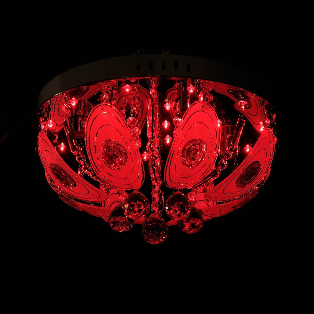 Люстра "торт" на 4 лампочки с LED подсветкой на пульте управления СветМира VL-2220/400/4
Люстра "торт" на 4 лампочки с LED подсветкой на пульте управления СветМира VL-2220/400/4