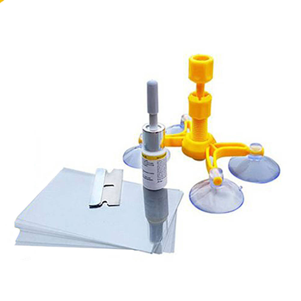 Набор для ремонта трещин лобового стекла Windshield Repair Kit D1001 / комплект для атомобиля
Набор для ремонта трещин лобового стекла Windshield Repair Kit D1001 / комплект для атомобиля
