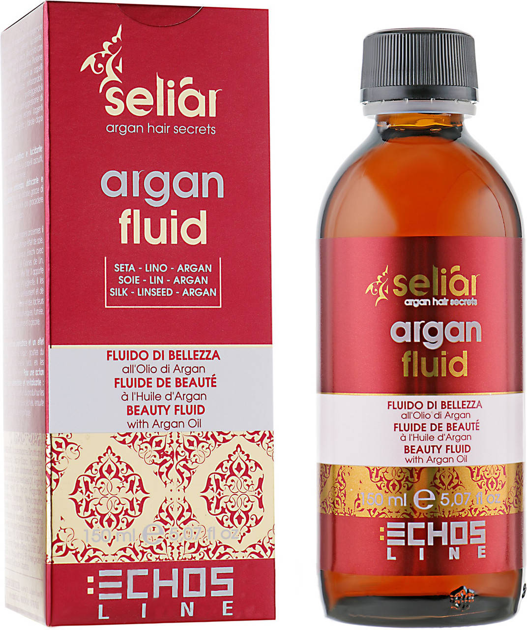 Флюид с маслом арганы Echosline Seliar Argan Fluid 150 мл 
Флюид с маслом арганы Echosline Seliar Argan Fluid 150 мл