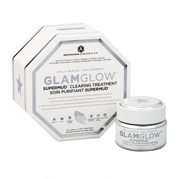 Очищающая маска для лица на основе глины Glamglow Supermud Clearing Mud Mask Treatment 50г
Очищающая маска для лица на основе глины Glamglow Supermud Clearing Mud Mask Treatment 50г