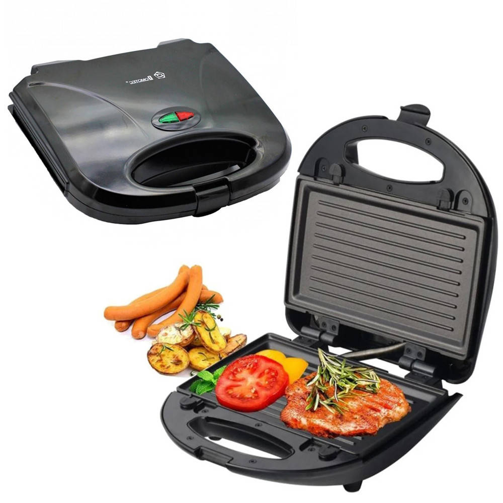 Сендвичница электрическая для дома Domotec 7709 / Бутербродница гриль
Сендвичница электрическая для дома Domotec 7709 / Бутербродница гриль