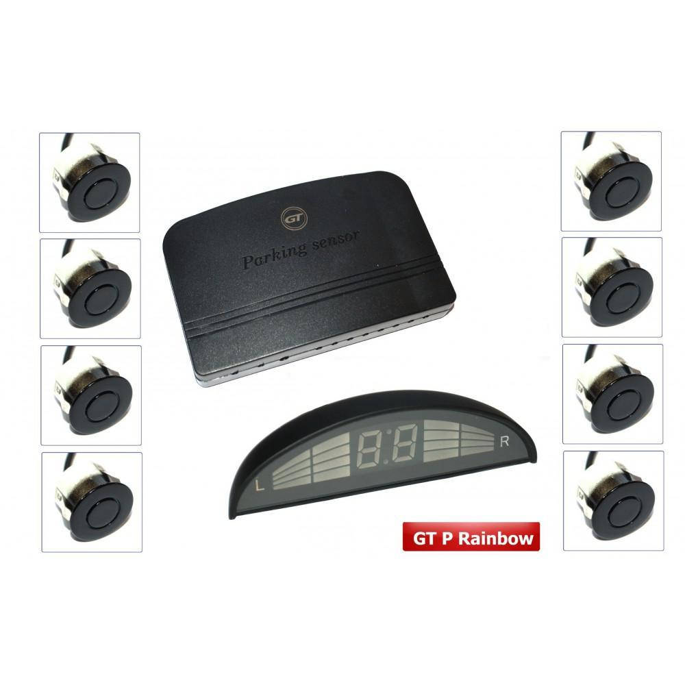 Парктроник GT P Rainbow 8 black (P RB8 Black) на 8 черных датчиков, Черный
Парктроник GT P Rainbow 8 black (P RB8 Black) на 8 черных датчиков, Черный