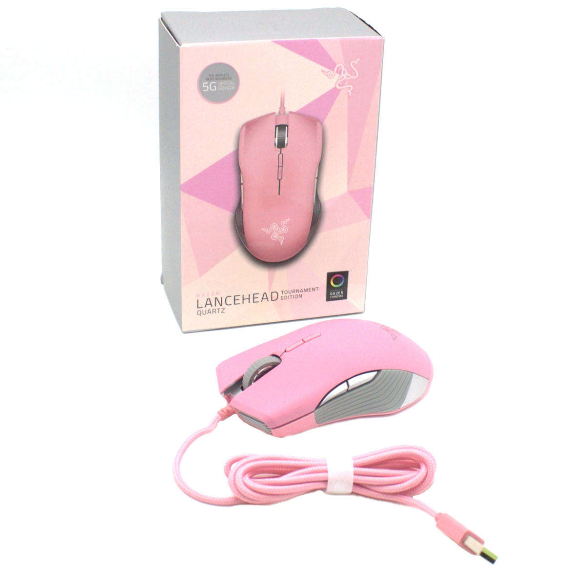 Игровая компьютерная мышь Razer Lancehead Tournament Edition Pink с подсветкой Геймерская USB Mouse Райзер, Розовый
Игровая компьютерная мышь Razer Lancehead Tournament Edition Pink с подсветкой Геймерская USB Mouse Райзер, Розовый