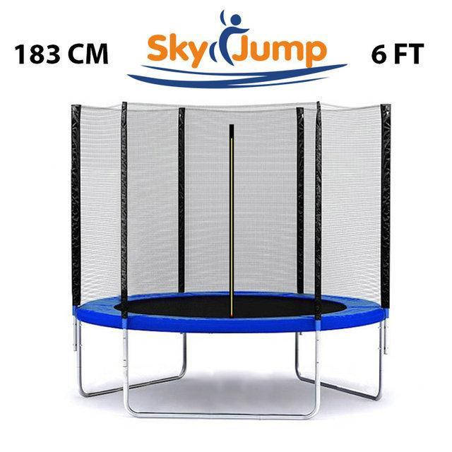 Батут Sky Jump 183 см c защитной сеткой спортивный для детей (дитячий батут із захисною сіткою спортивний)
Батут Sky Jump 183 см c защитной сеткой спортивный для детей (дитячий батут із захисною сіткою спортивний)