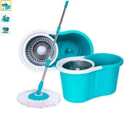 Швабра с турбо отжимом и ведром спин моп с пластиковой корзиной центрифугой Spin MOP 360 С 39 RM, Голубой
Швабра с турбо отжимом и ведром спин моп с пластиковой корзиной центрифугой Spin MOP 360 С 39 RM, Голубой