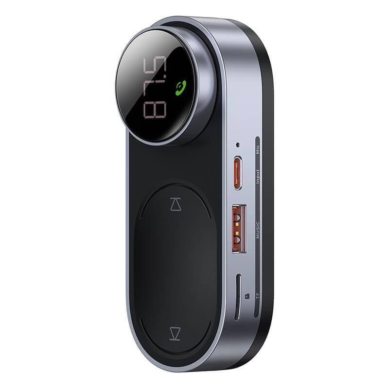 Авто FM модулятор трансмиттер BASEUS Solar Car Wireless MP3 Player |TF, USB, AUX, Type-C| на солнечной батарее
Авто FM модулятор трансмиттер BASEUS Solar Car Wireless MP3 Player |TF, USB, AUX, Type-C| на солнечной батарее