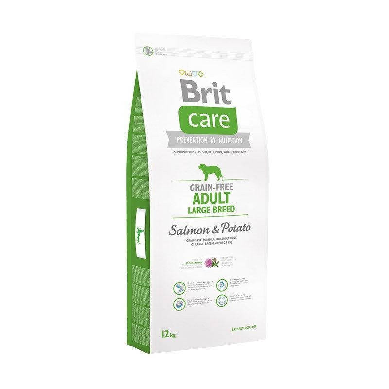 Сухой корм для собак весом от 25 кг Brit Care GF Adult Large Breed Salmon & Potato 12 кг
Сухой корм для собак весом от 25 кг Brit Care GF Adult Large Breed Salmon & Potato 12 кг